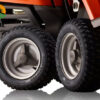 Husqvarna Frontmäher R 112C5 mit Mähdeck Combi 85 - Winterpaket mit Schneeschild, Gummileiste und Schneeketten - Modell 2025 – Bild 6